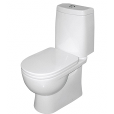 Унитаз-компакт напольный с бачком Sanita Luxe FEST COMFORT WC.CC/Fest/2-DM/WHT.G/S1 с сиденьем Soft close Унитаз-компакт напольный с бачком Sanita Luxe FEST COMFORT WC.CC/Fest/2-DM/WHT.G/S1 с сиденьем Soft close